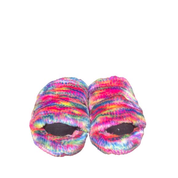 Ugg fluff slippers multicolor size 8 - Picture 2 of 7